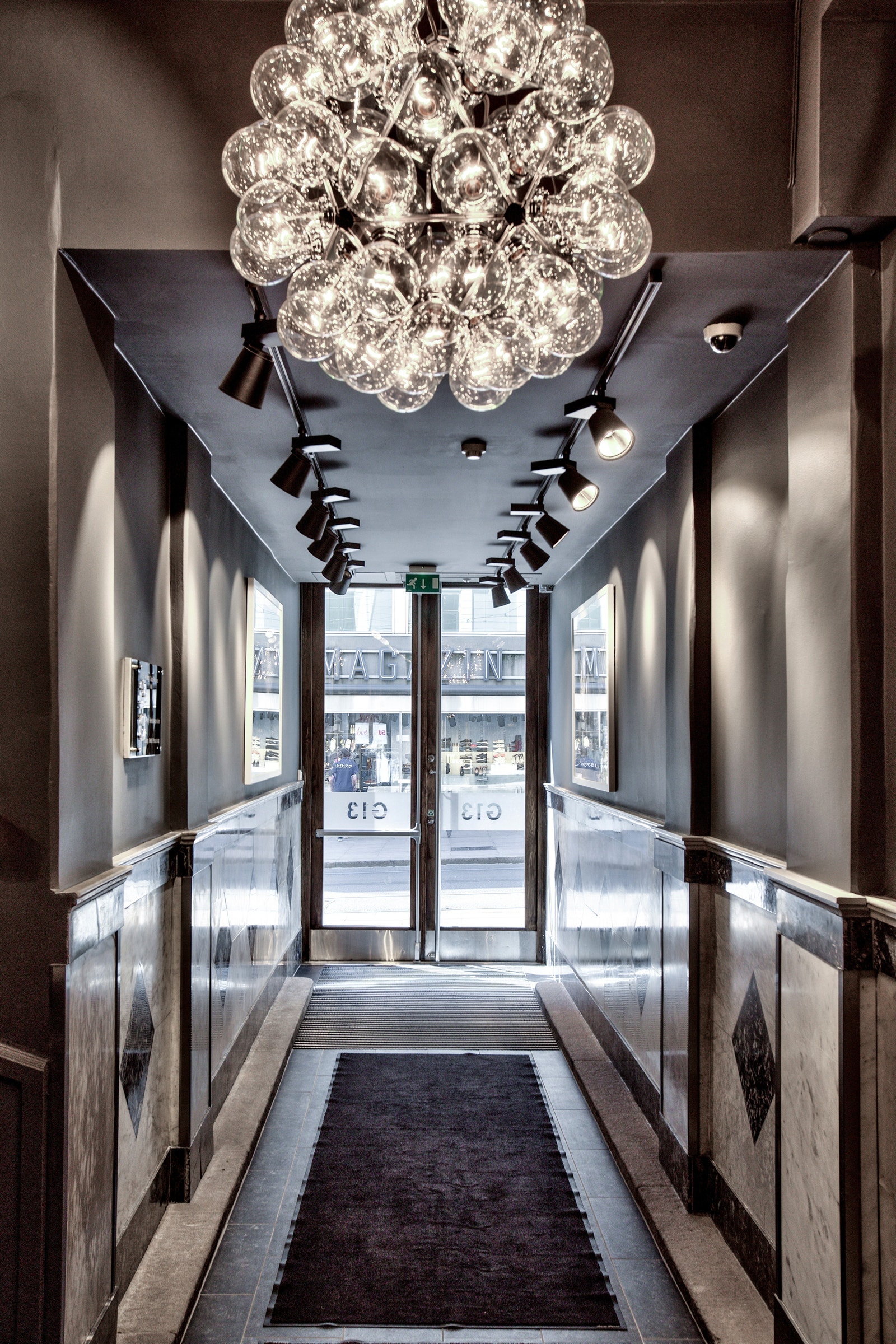 Flott inngangsparti. Galleribilde