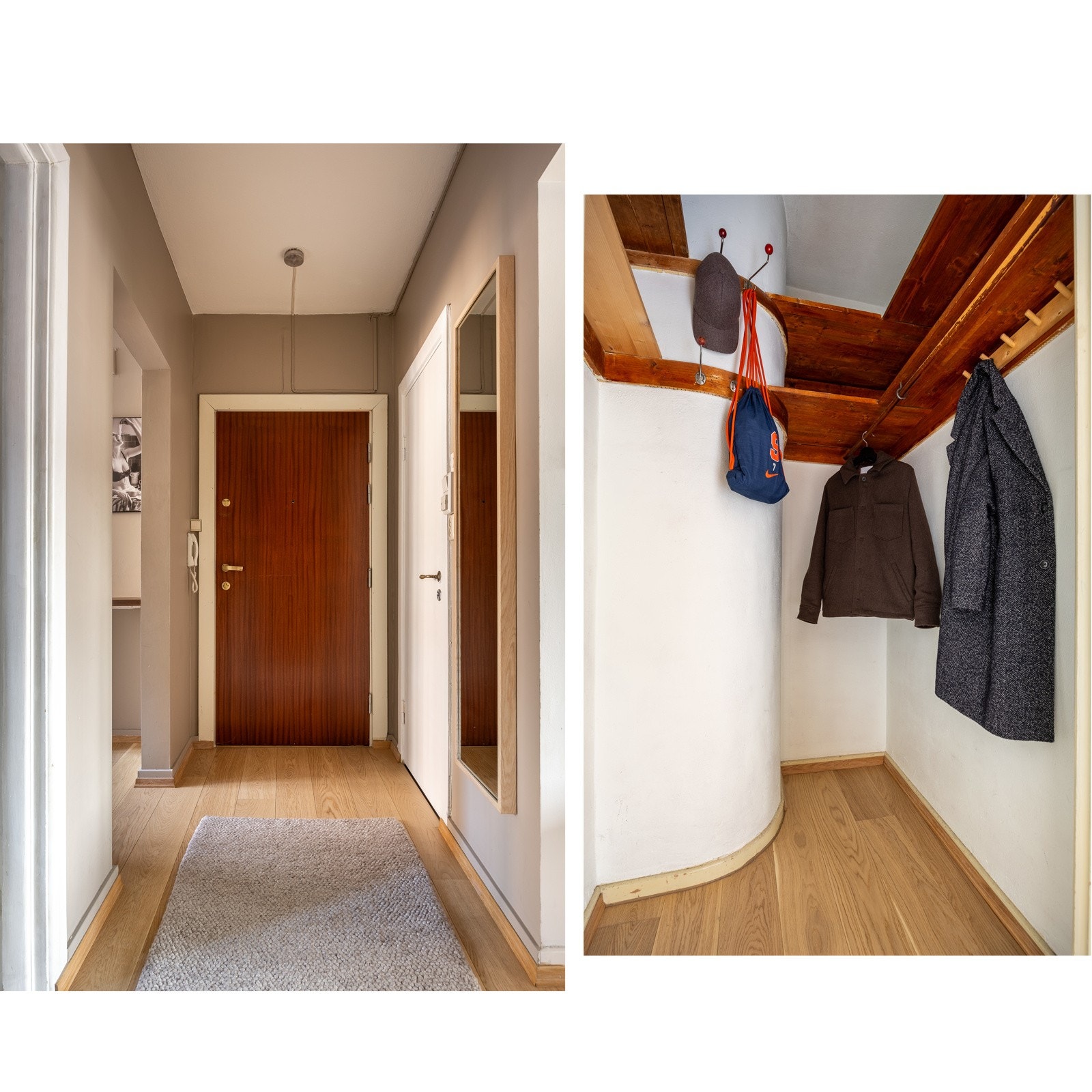 Lys og trivelig entré. Galleribilde