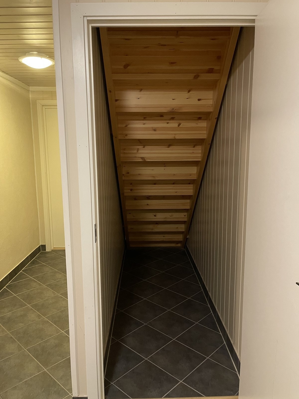 Bod i 1.etg under trapp- Galleribilde