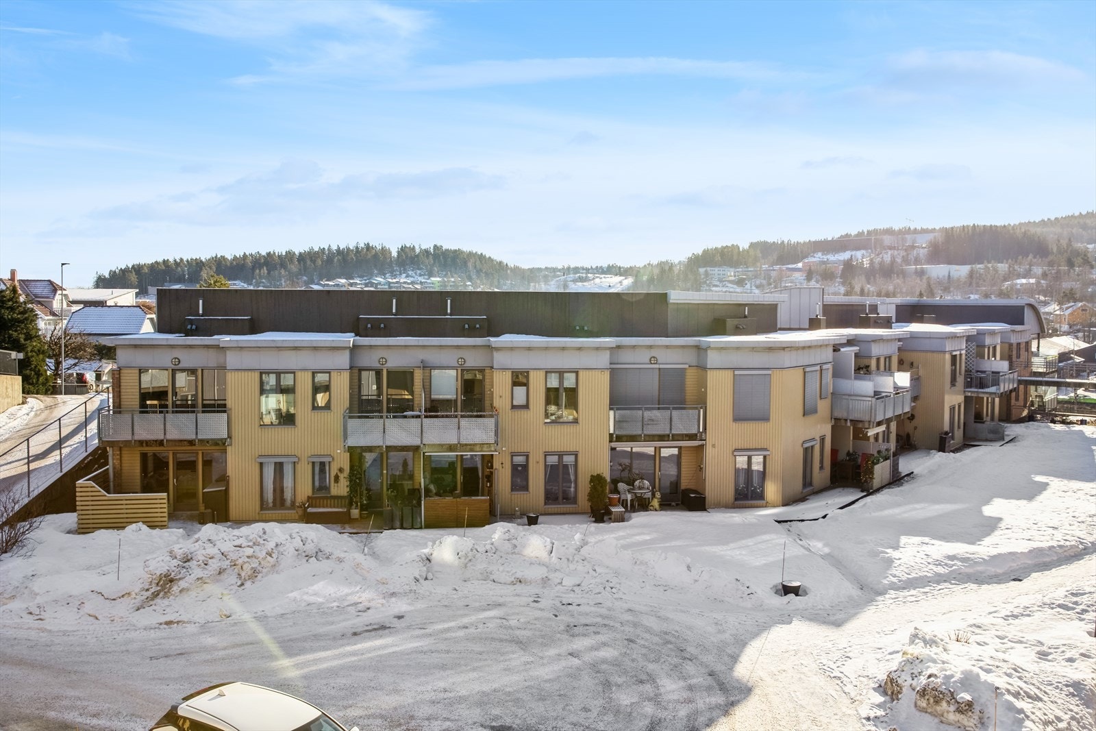 Hagan Atrium er et trivelig borettslag med sentral beliggenhet på Hagan. Galleribilde