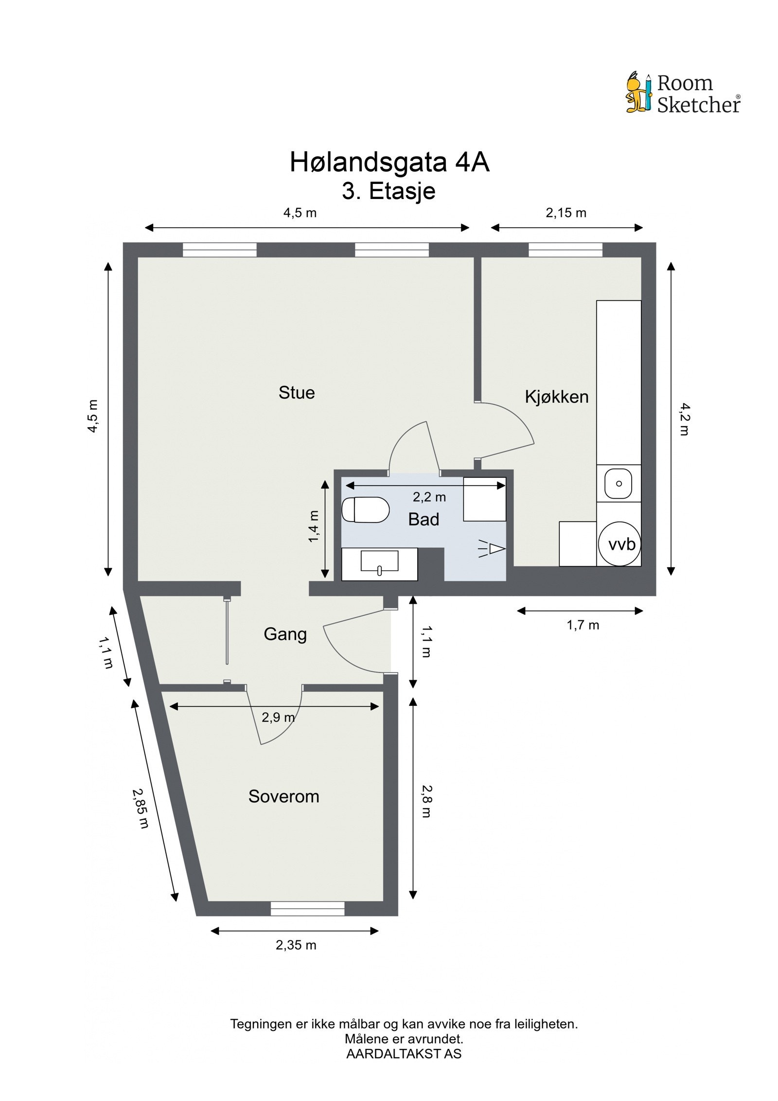 Planskisse. Galleribilde
