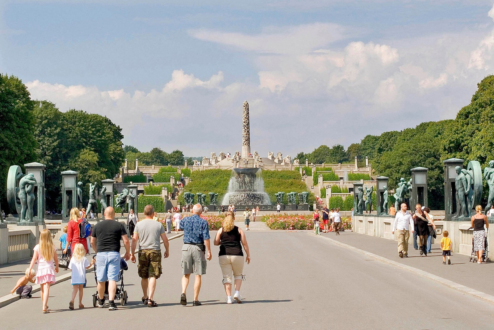 Kort vei til Frognerparken. Galleribilde