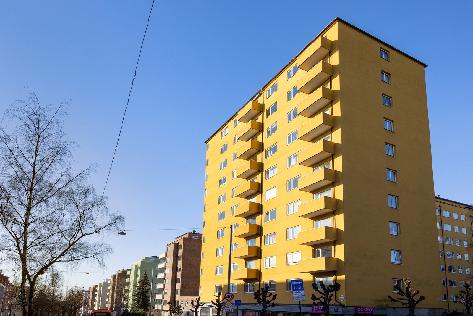 Fasade. Sentral og attraktiv beliggenhet. Galleribilde