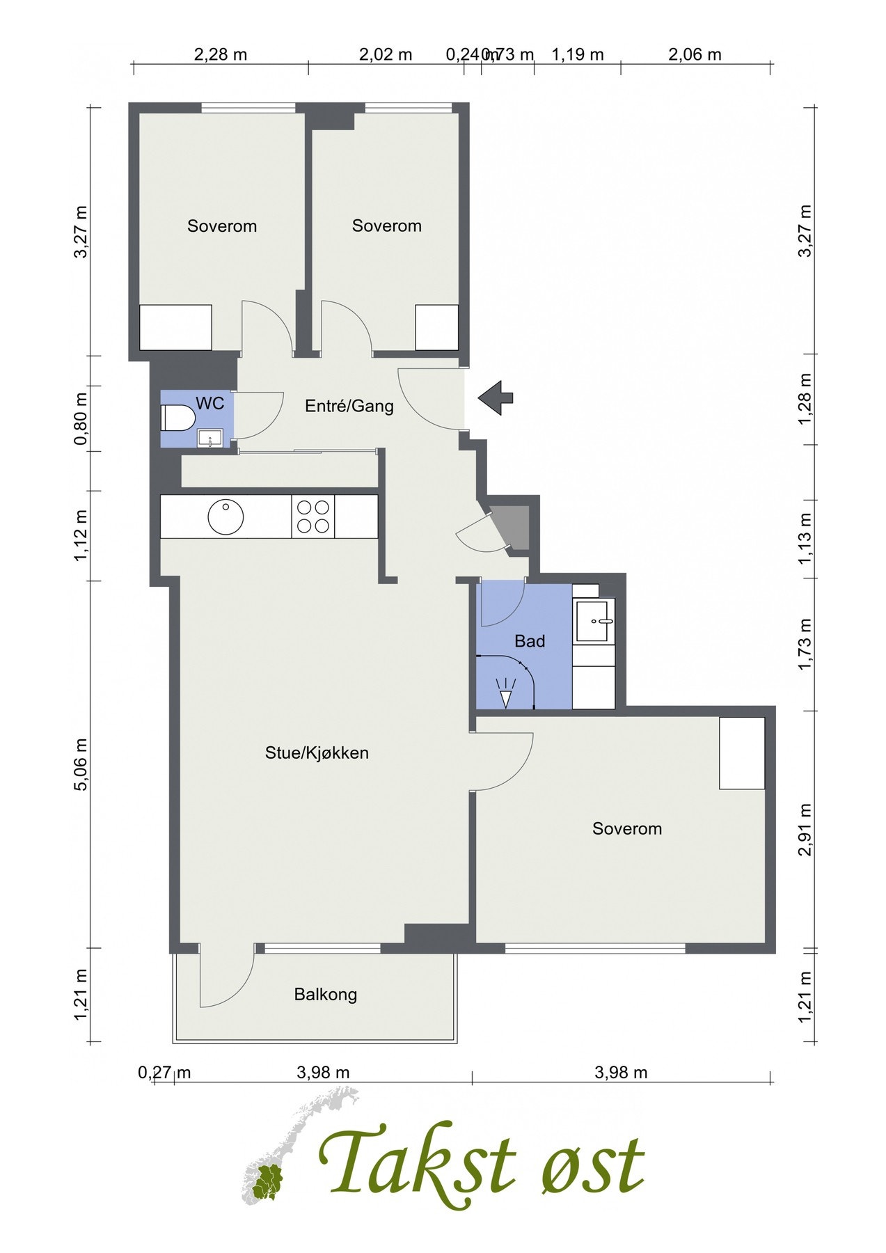 Plantegning. Galleribilde