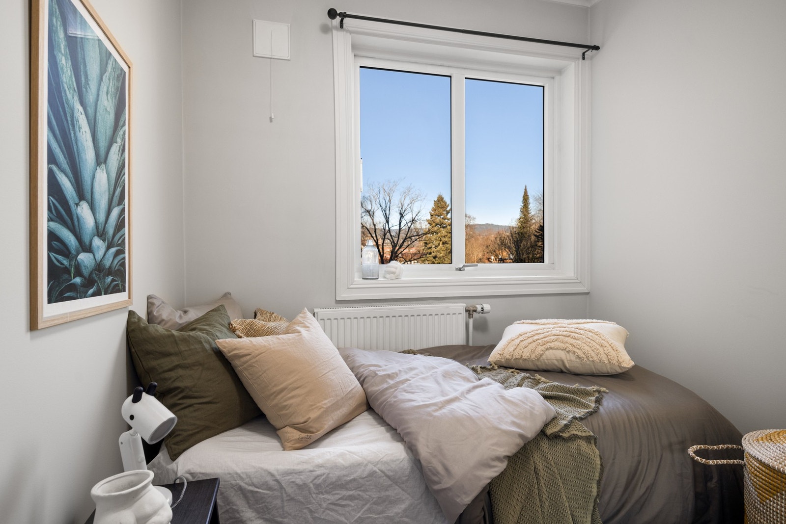 Soverom 3 med plass til seng og garderobe. Galleribilde