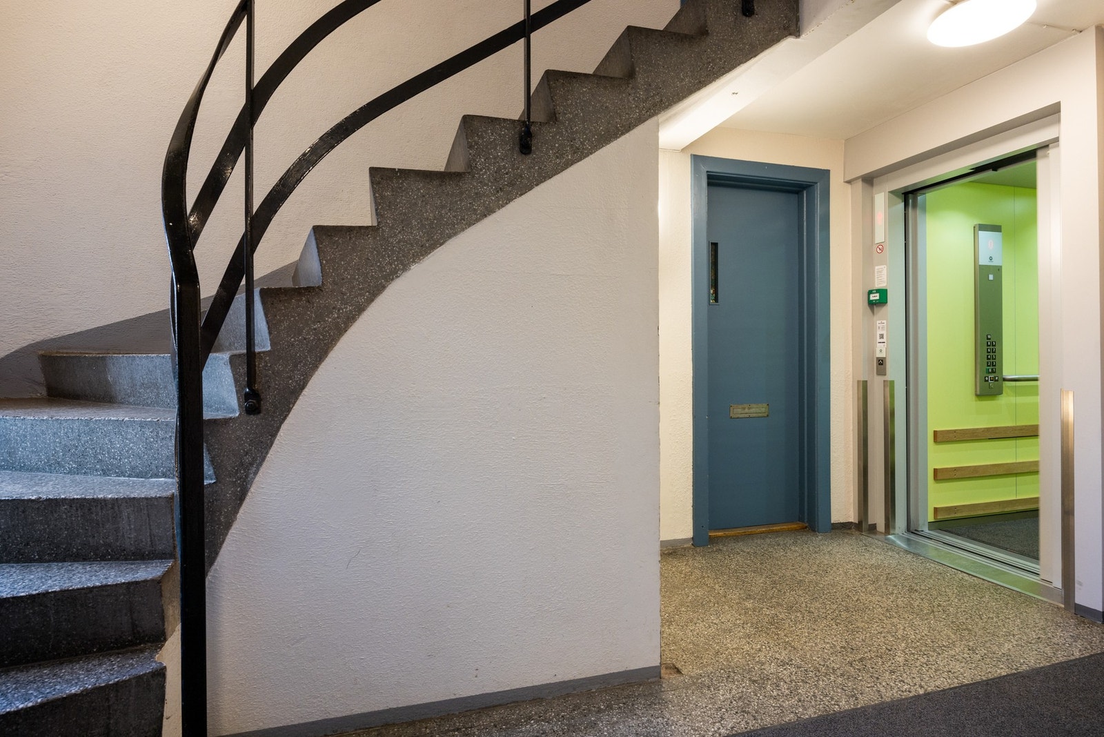 Heis i bygget. Galleribilde