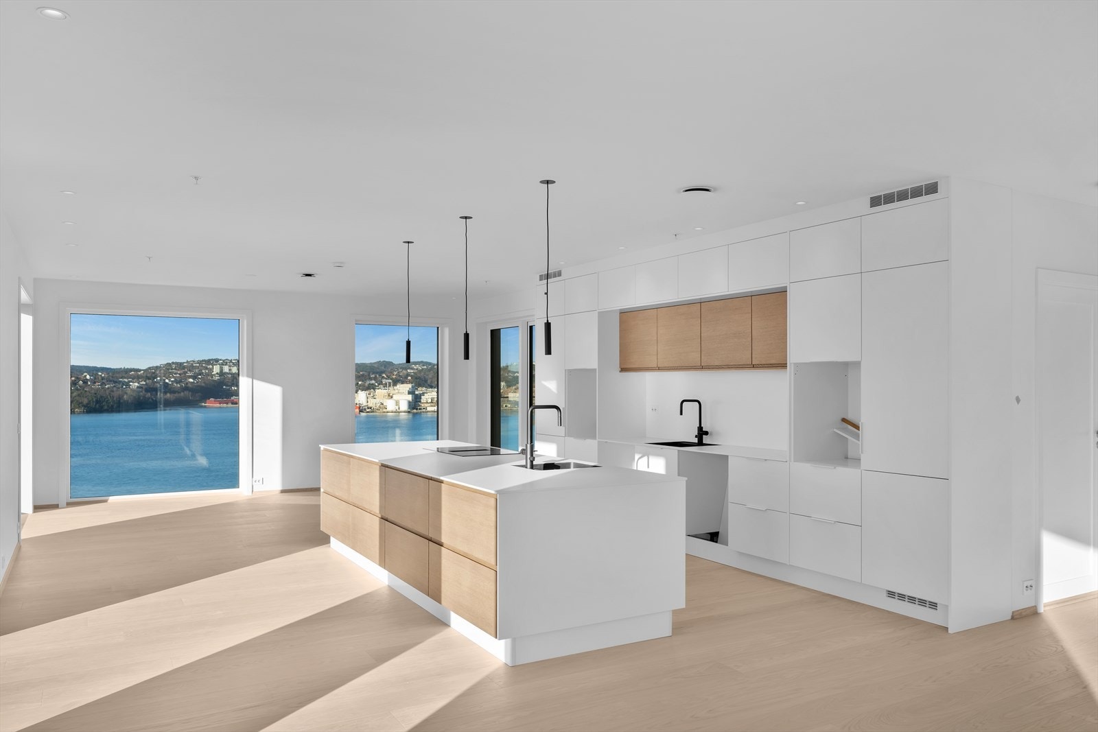 Flott og moderne kjøkken Galleribilde