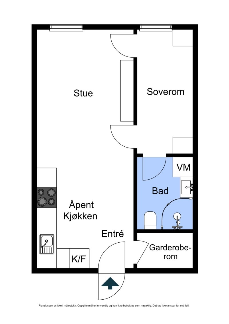 Plantegning. Galleribilde