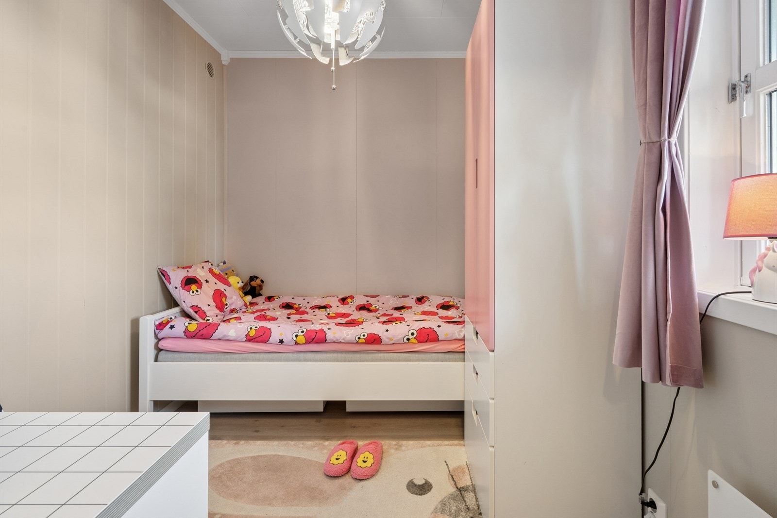 Det andre soverommet, i dag benyttet som barnerom. Galleribilde