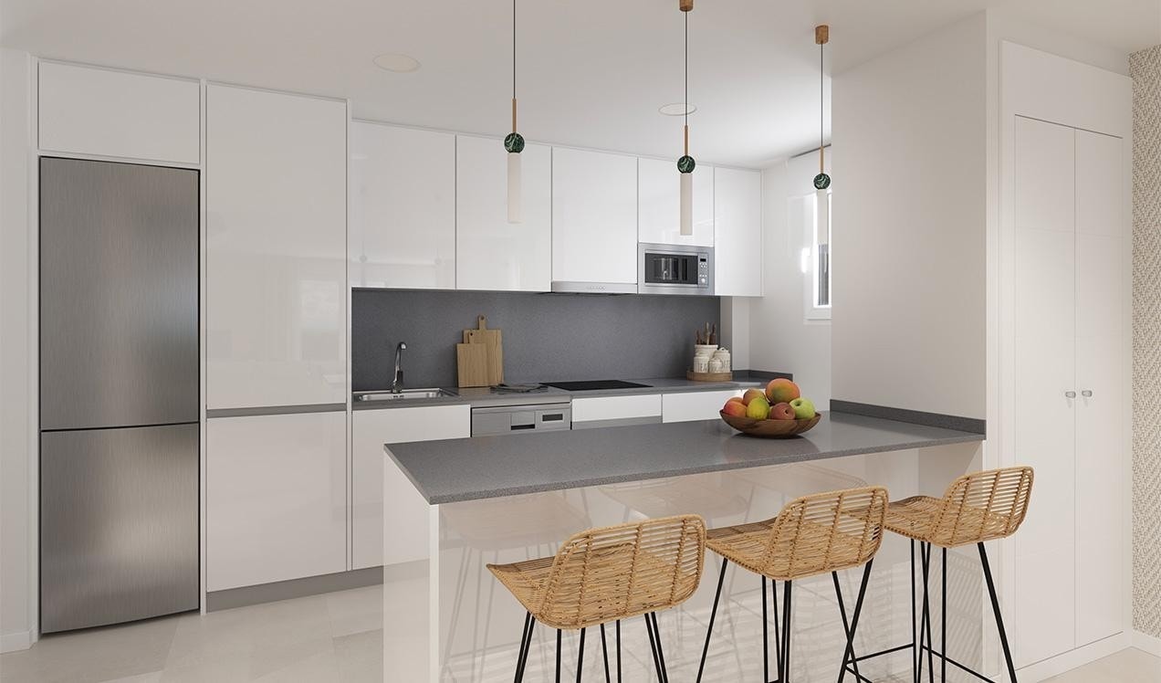 Alle hvitevarer er inkludert på kjøkkenet. Galleribilde