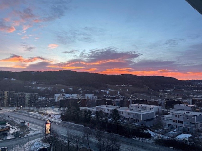 Utsiktsbilde fra selger. Galleribilde