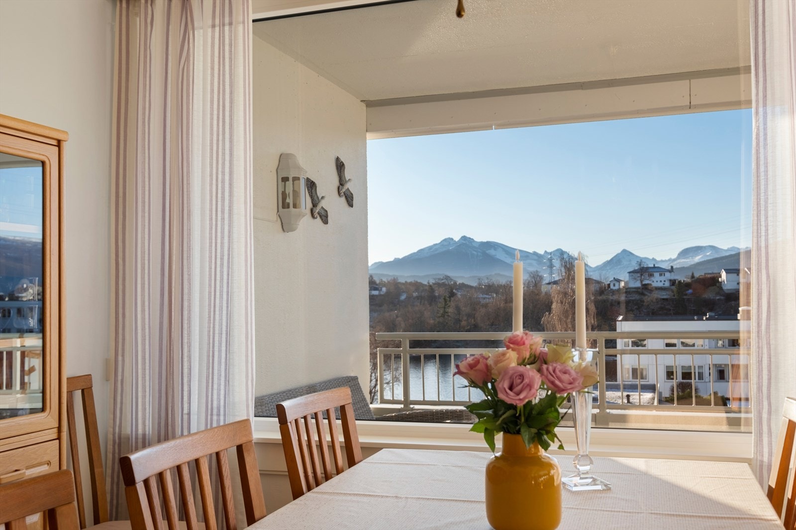 Spiseplass med utsikt Galleribilde