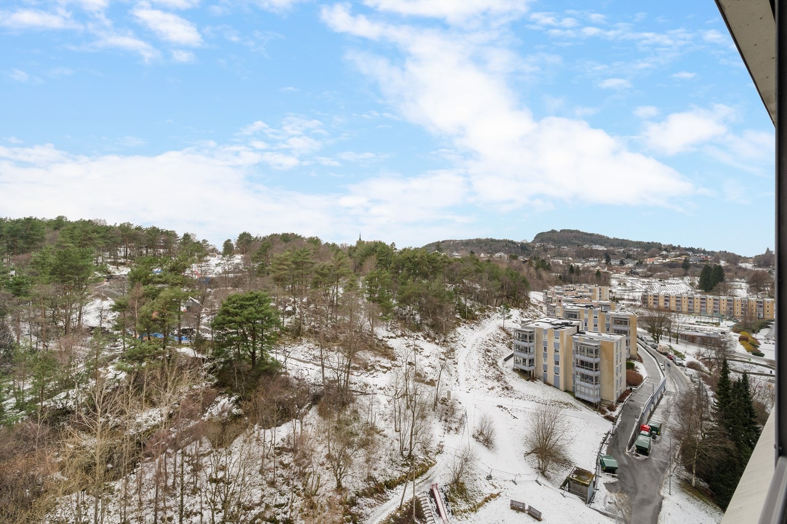 Flott utsikt. Galleribilde