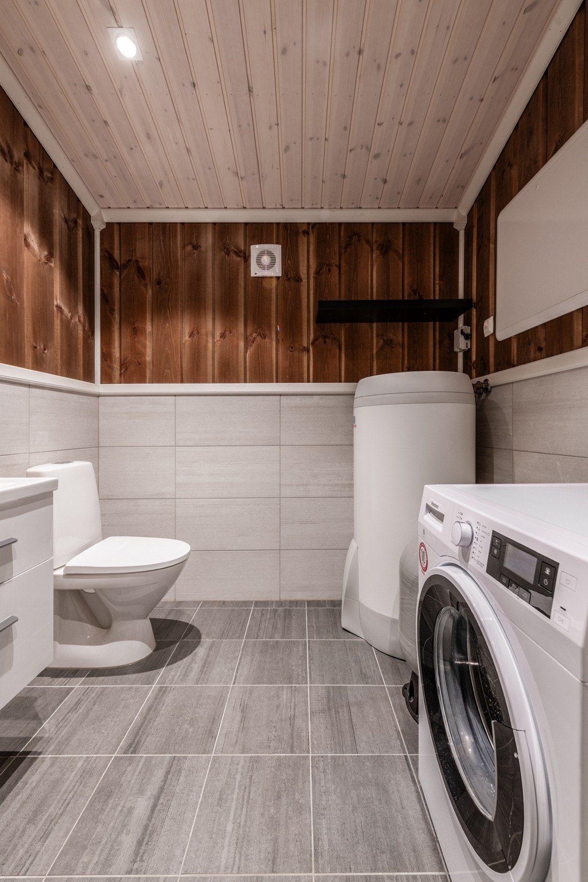 Badet har opplegg for vaskemaskin Galleribilde