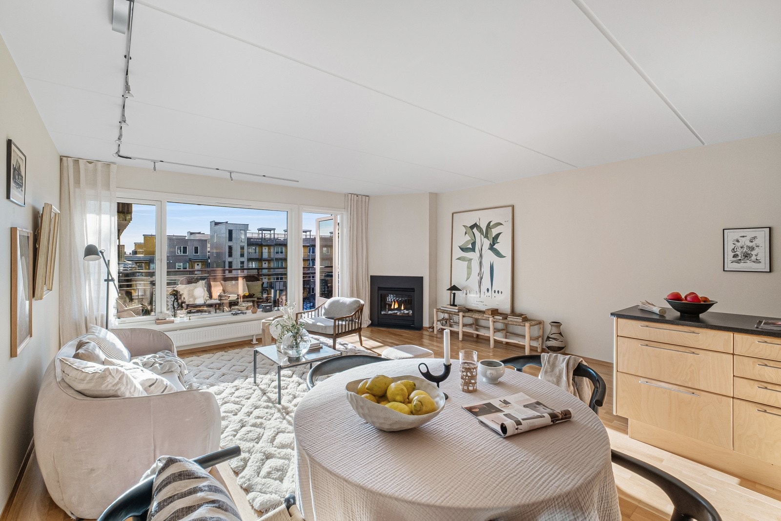 Stuen er av god størrelse. Galleribilde