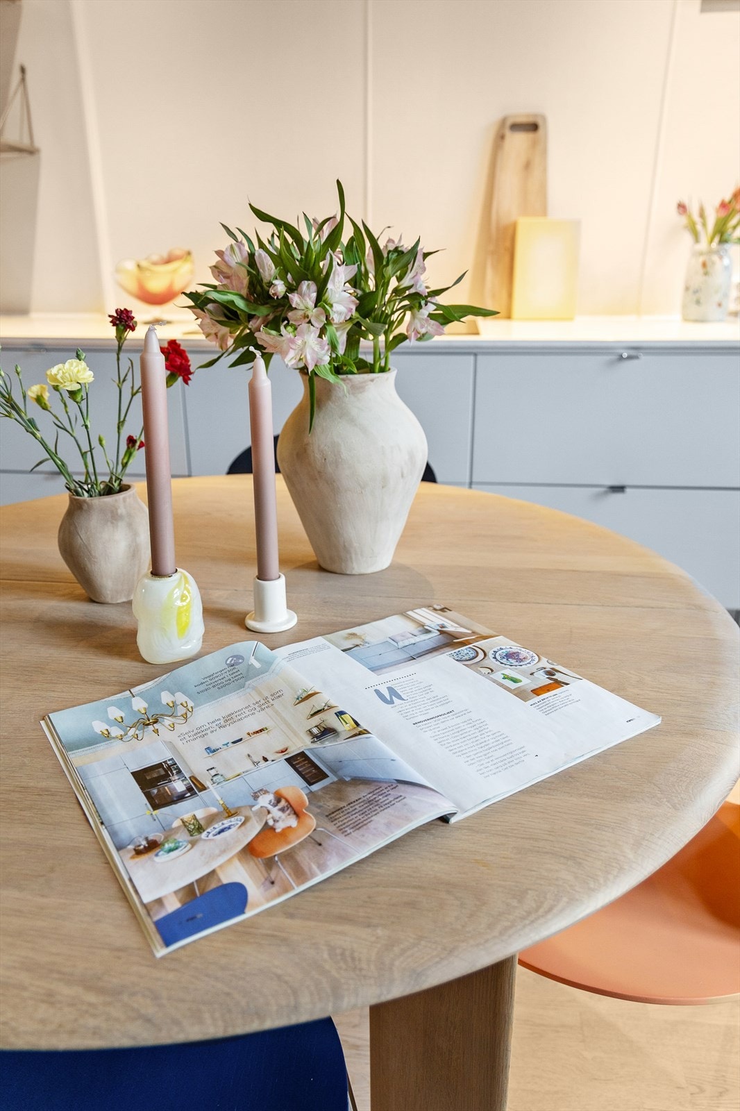 Leiligheten har også blitt presentert i interiørmagasinet Bolig123, utgave 3 - 2024. Galleribilde