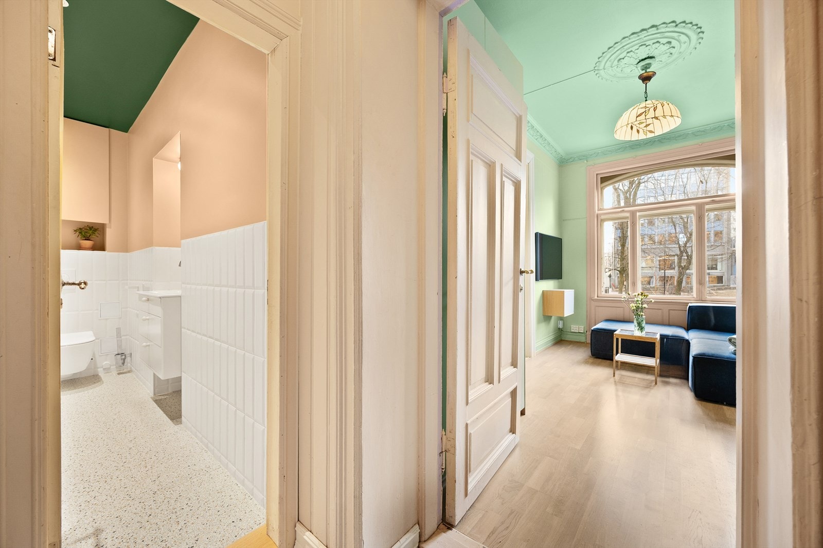 Gjennomgående planløsning. Galleribilde