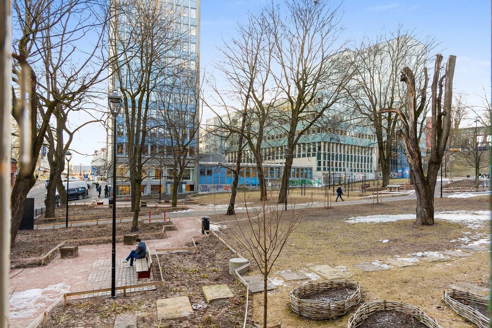 Nærhet til park gir gode rekreasjonsmuligheter. Galleribilde