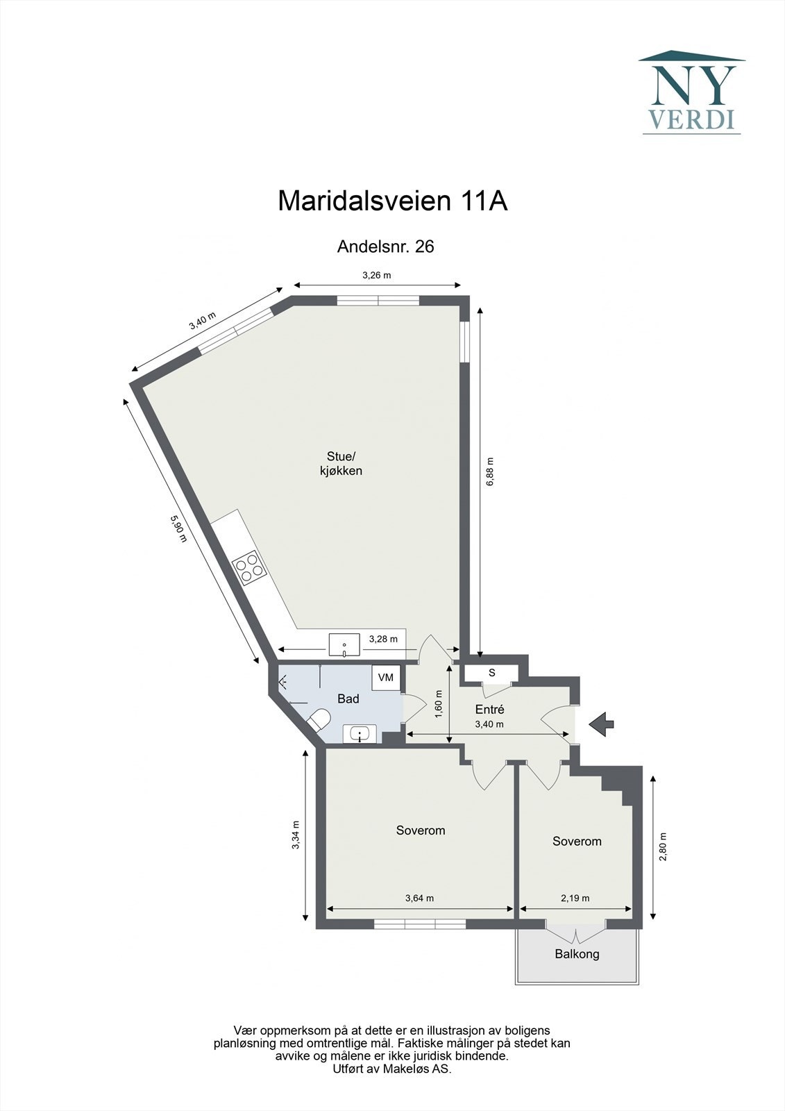 Plantegning. Galleribilde