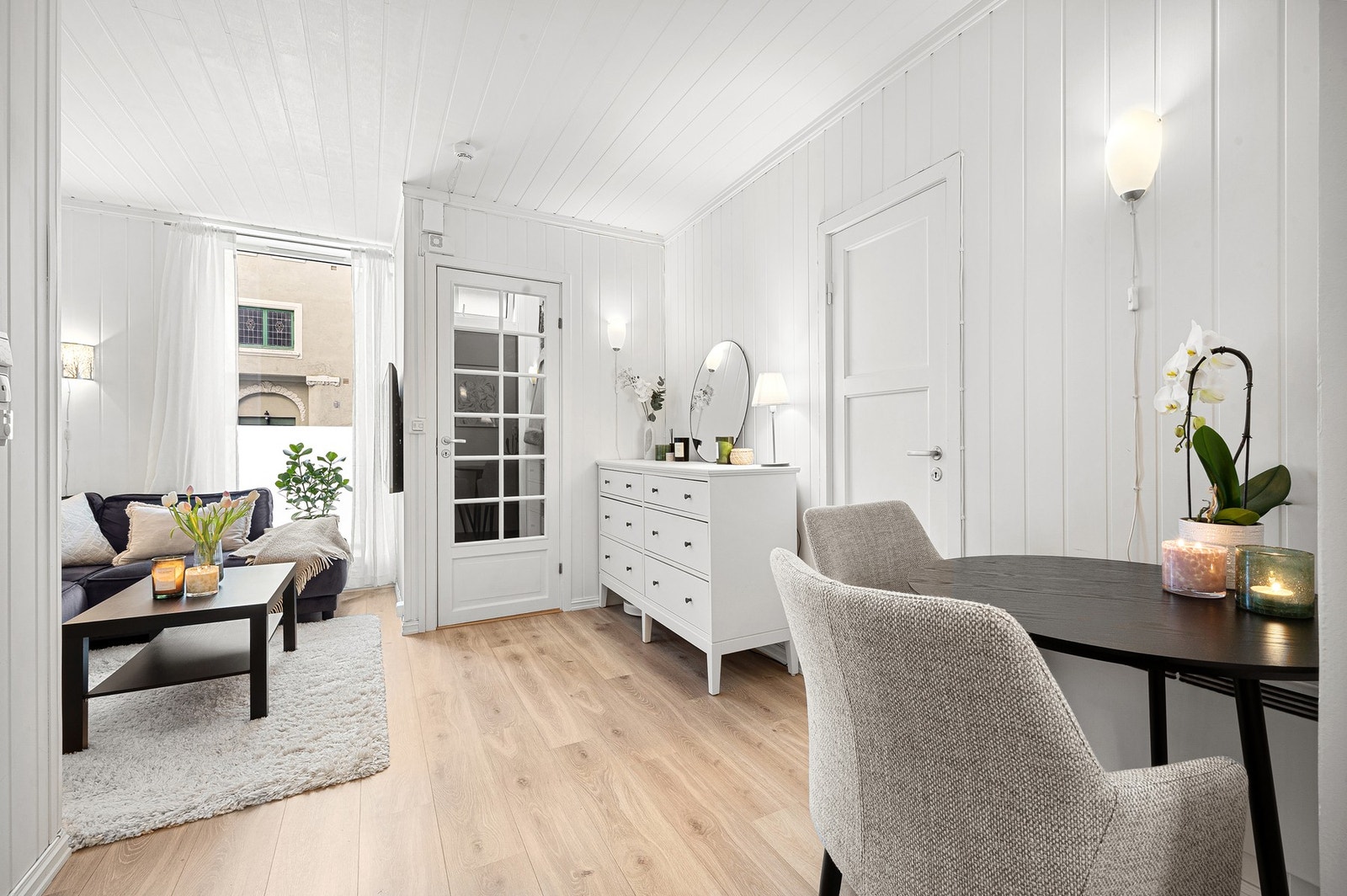 Flott leilighet med fine oppholdsrom som er lett å innrede. Galleribilde