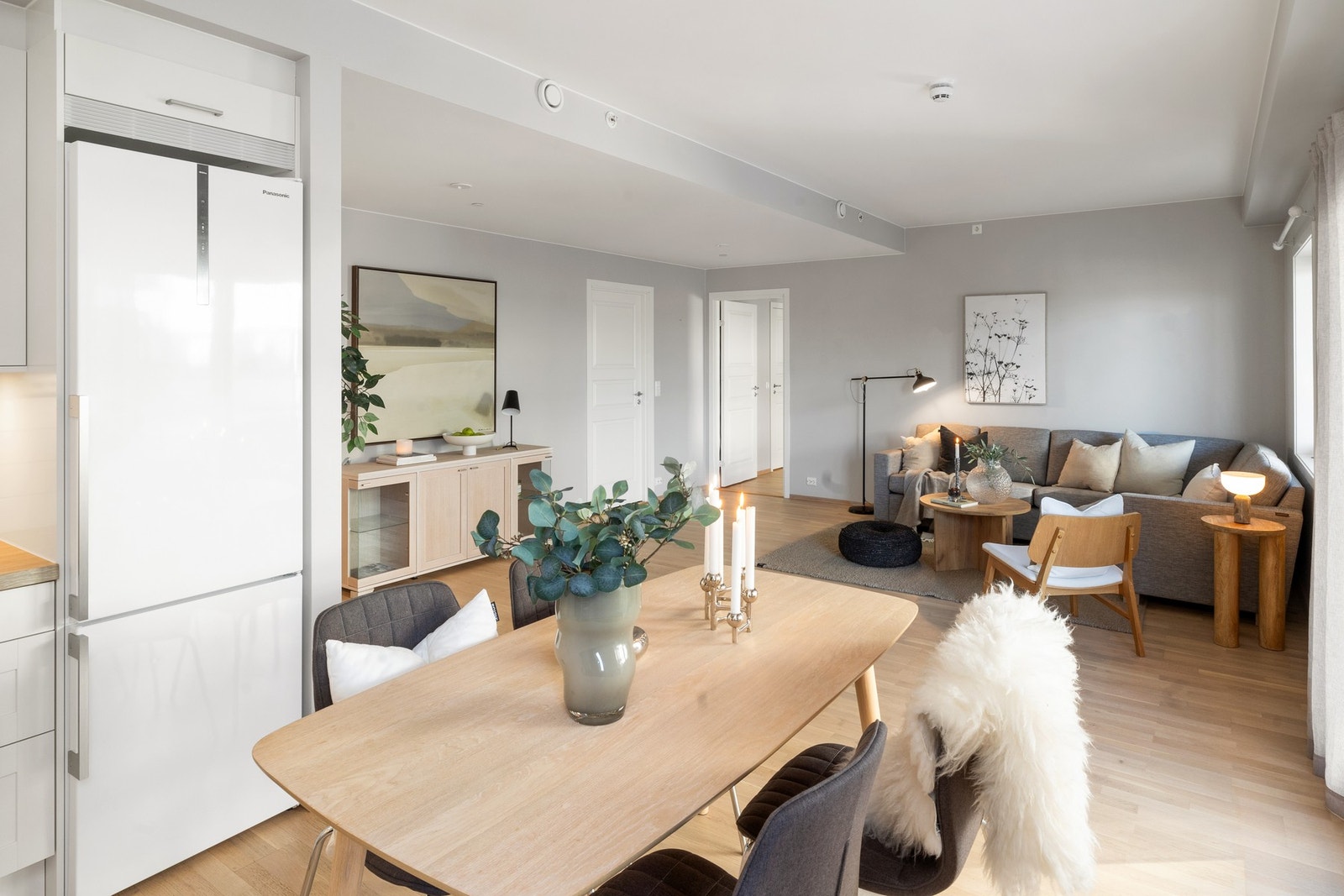 Fra kjøkken mot stue Galleribilde