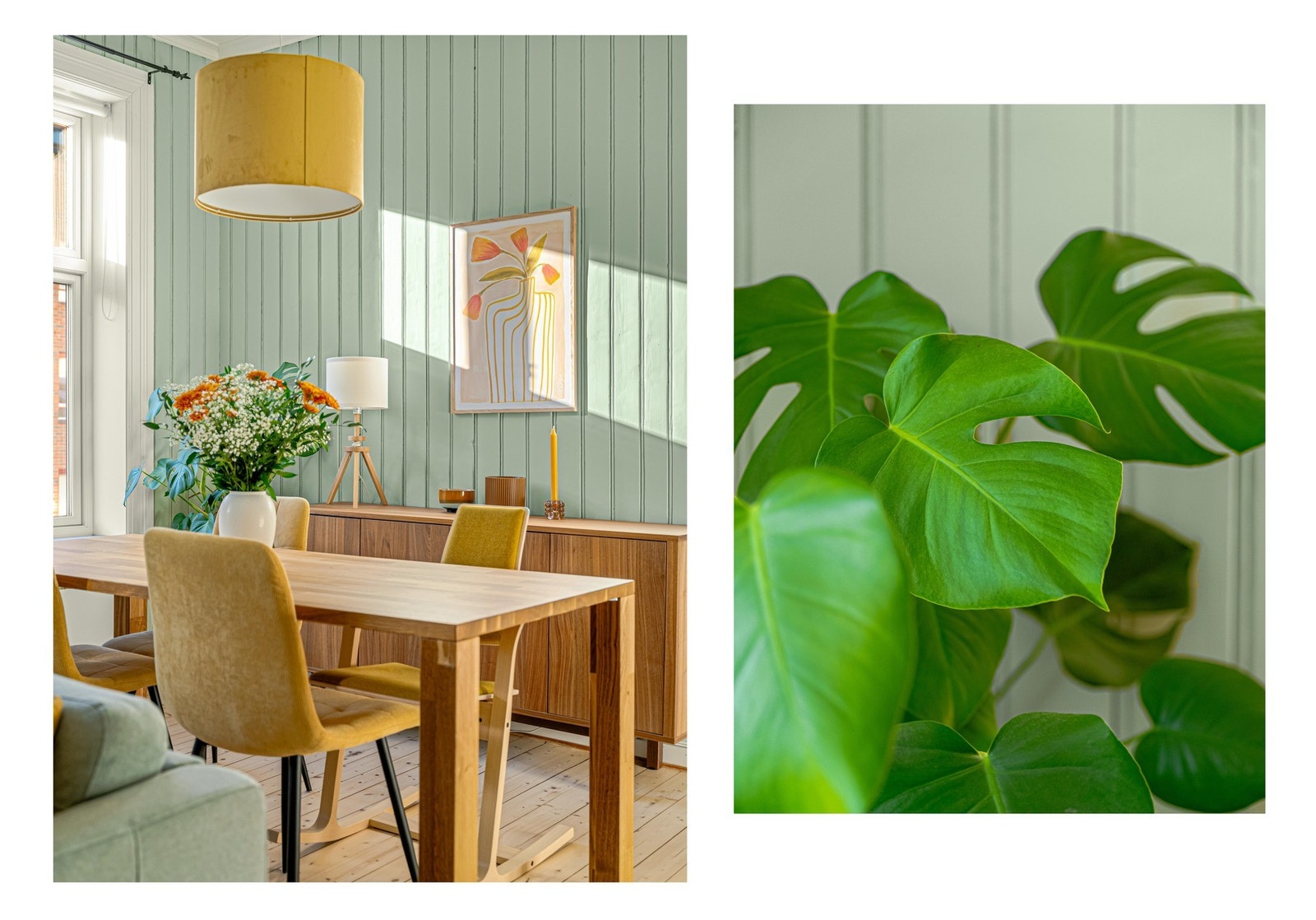 Her er det plass til å innrede med både stor spisegruppe og... Galleribilde