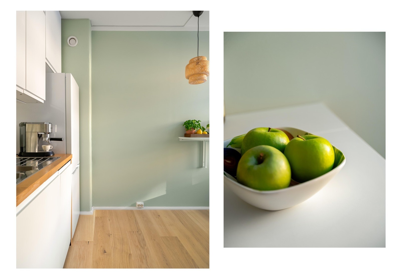 Fra hovedsoverommet går vi inn på kjøkkenet. Galleribilde