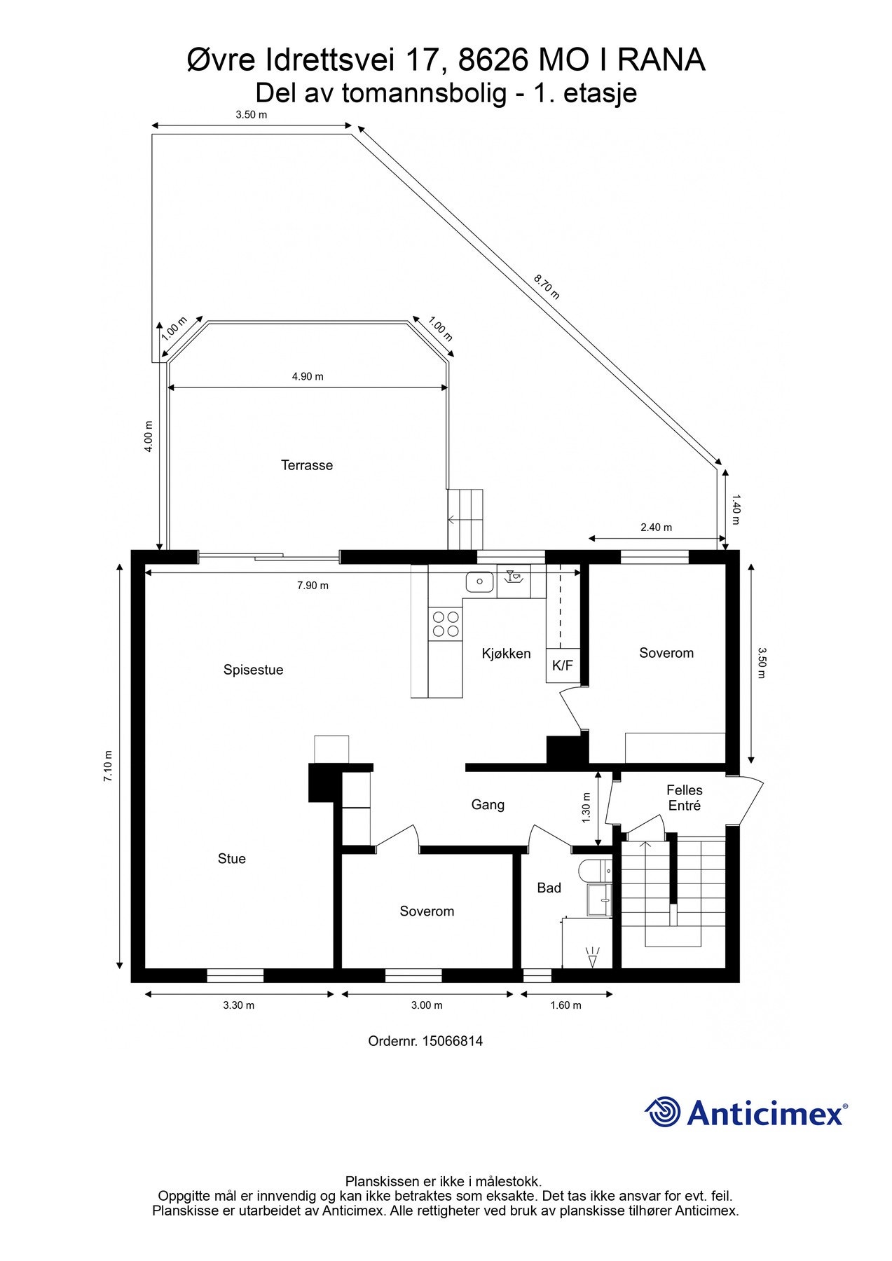 Gjør deg kjent med boligens planløsning Galleribilde