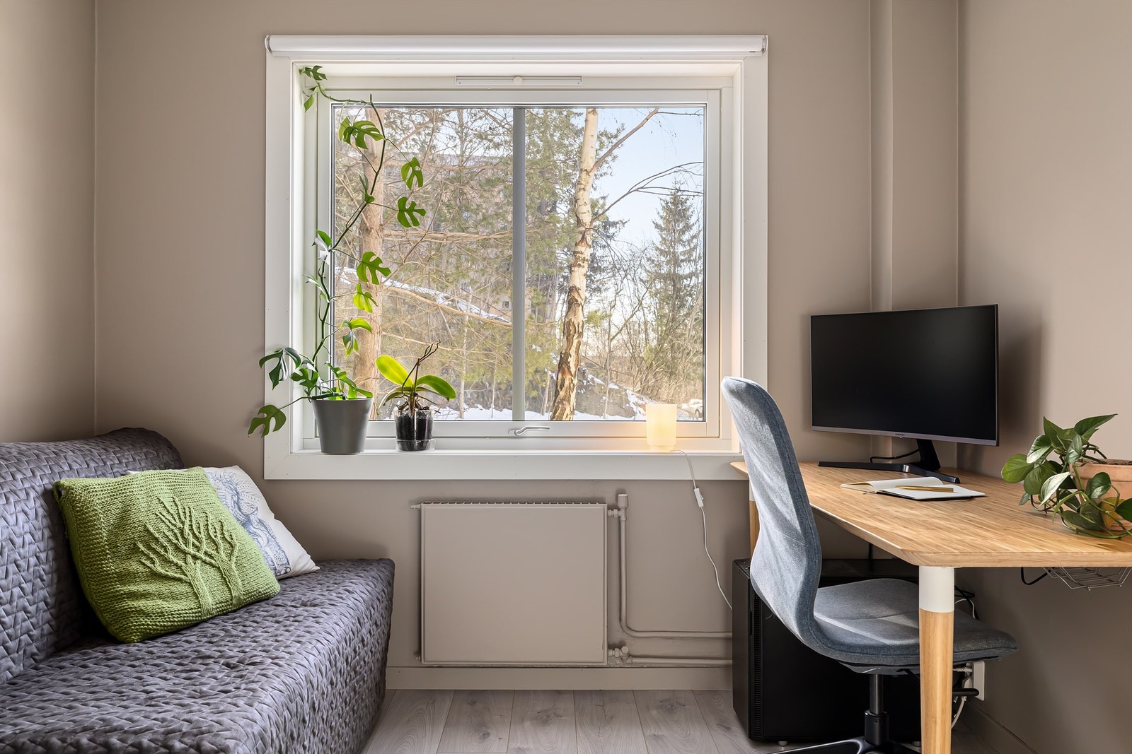 Soverom 2 - Passer bra som gjesterom, barnerom eller kontor. Galleribilde