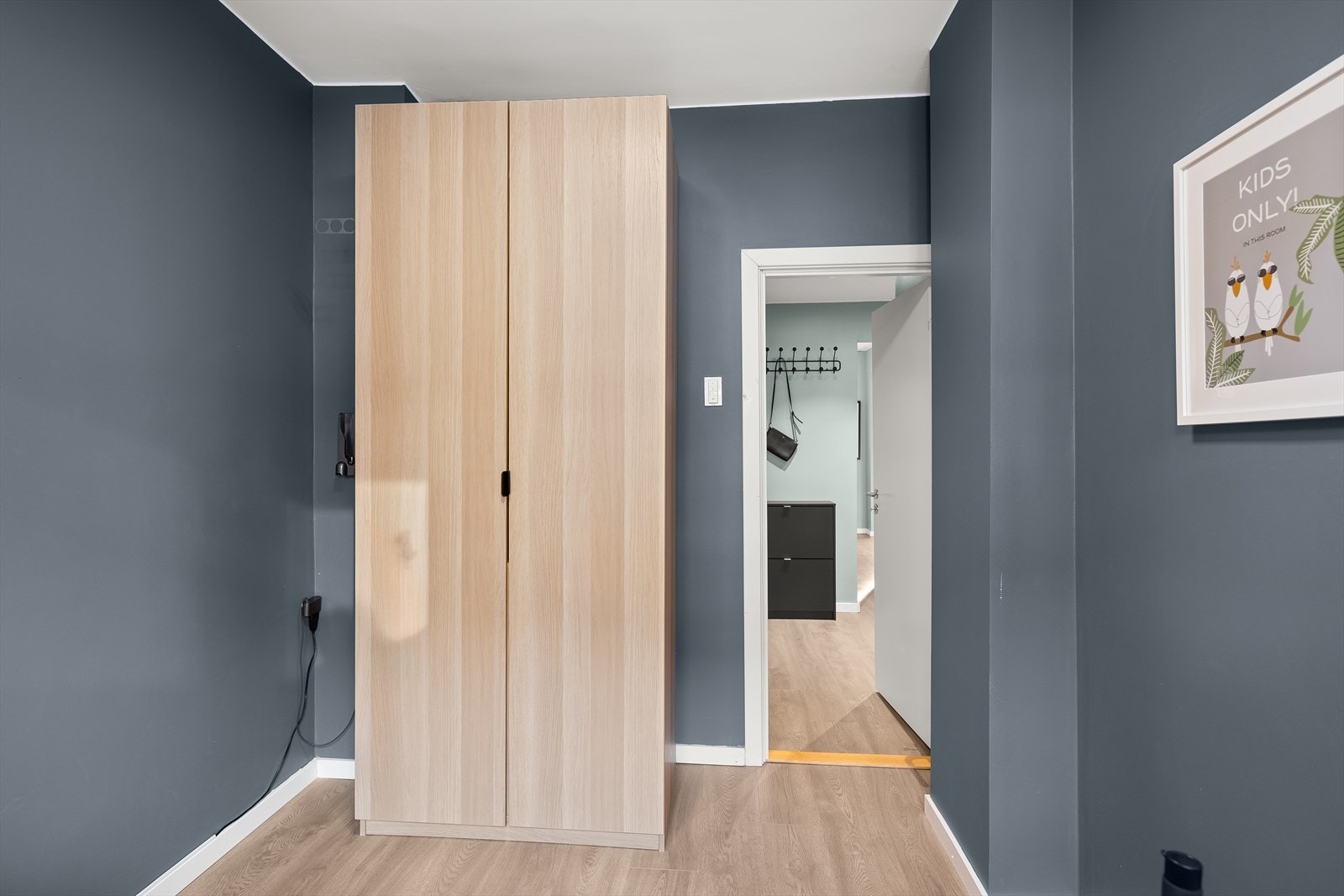 Rommet gir deg muligheten til å innrede etter egne ønsker, alt etter hva du trenger. Galleribilde