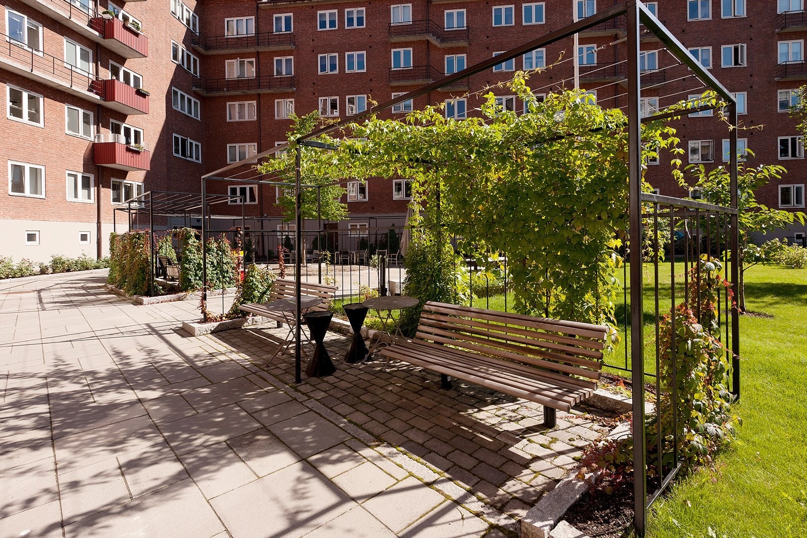 Store sittegrupper og gode grillmuligheter. Galleribilde