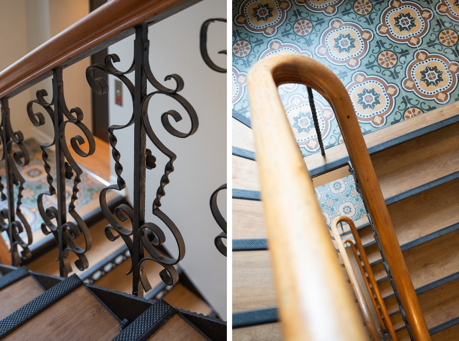 Bygården er rehabilitert med fokus på klassiske detaljer. Galleribilde