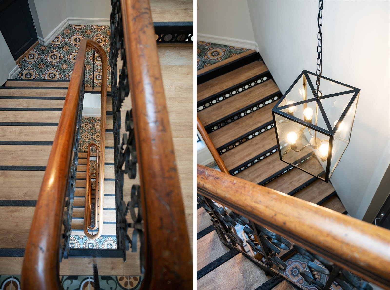 Bygården er rehabilitert med fokus på klassiske detaljer. Galleribilde