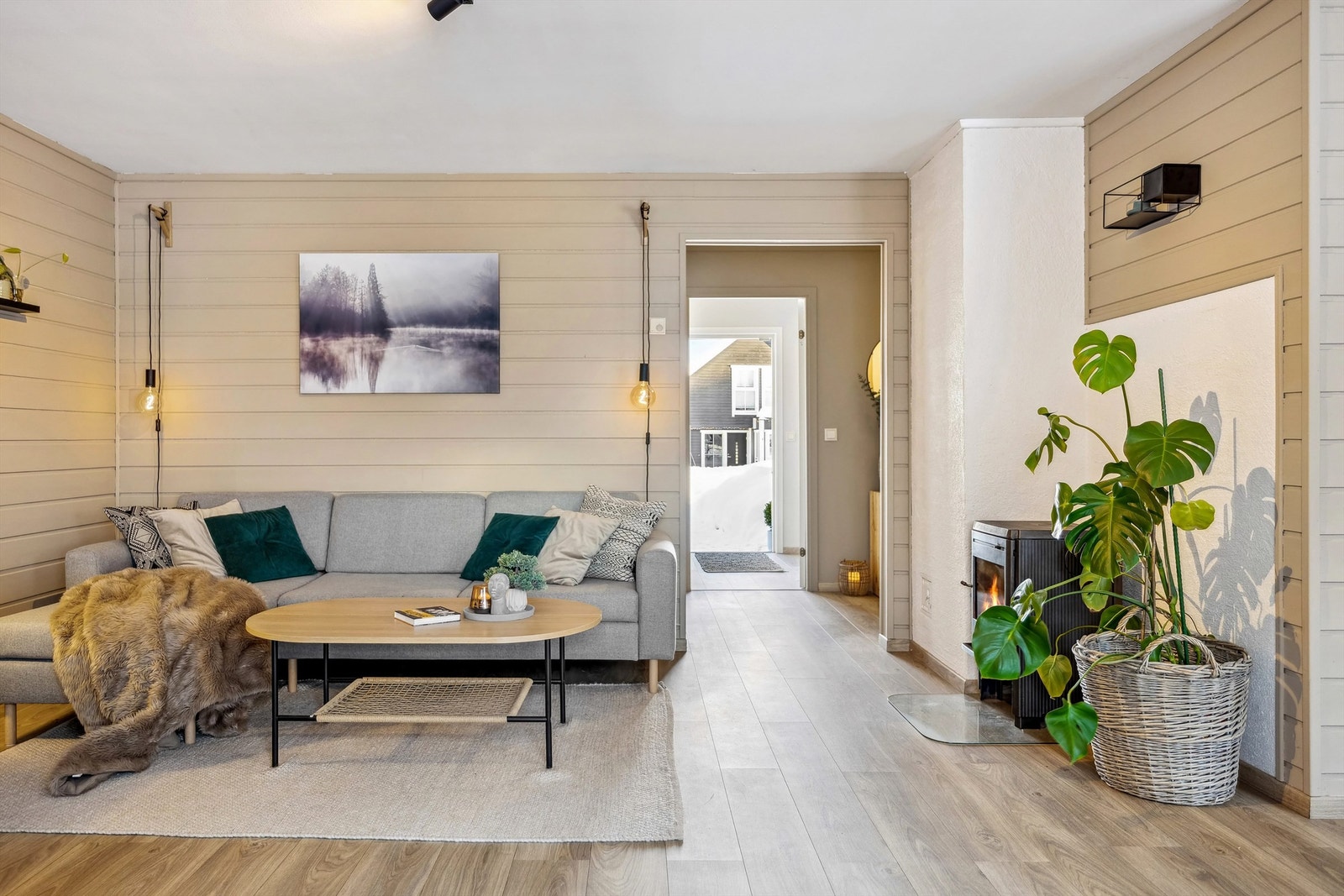 Her kan du nyte hyggelige stunder med familie, venner eller bare en rolig kveld alene. Galleribilde