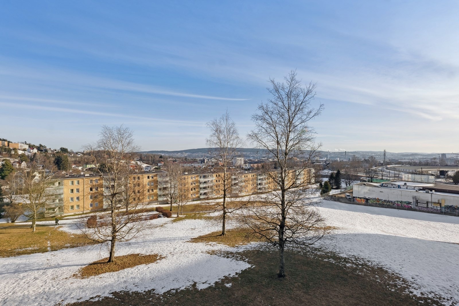 Utsiktsilde. Galleribilde