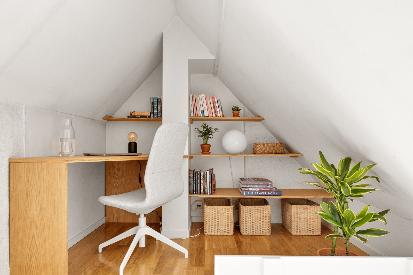 Praktisk hems med et gulvareal på ca. 6 m². Galleribilde