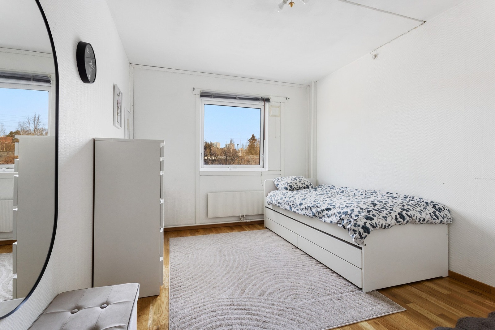 Soverom 3 - Boligens tredje soverom passer perfekt som barnerom Galleribilde