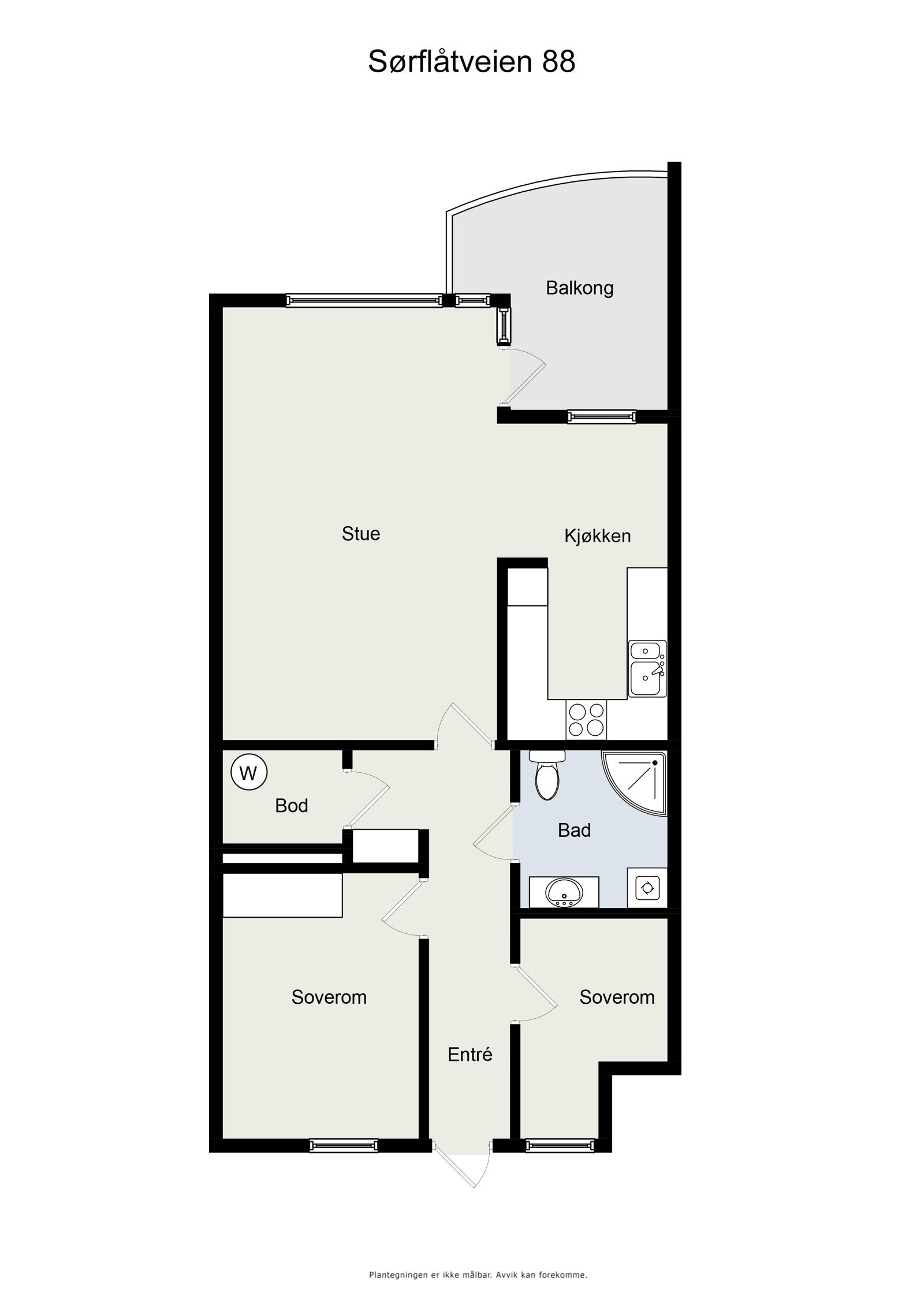 Planløsningen Galleribilde