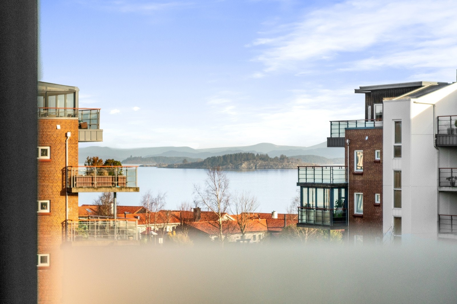 Utsikt fra hovedsoverommet Galleribilde
