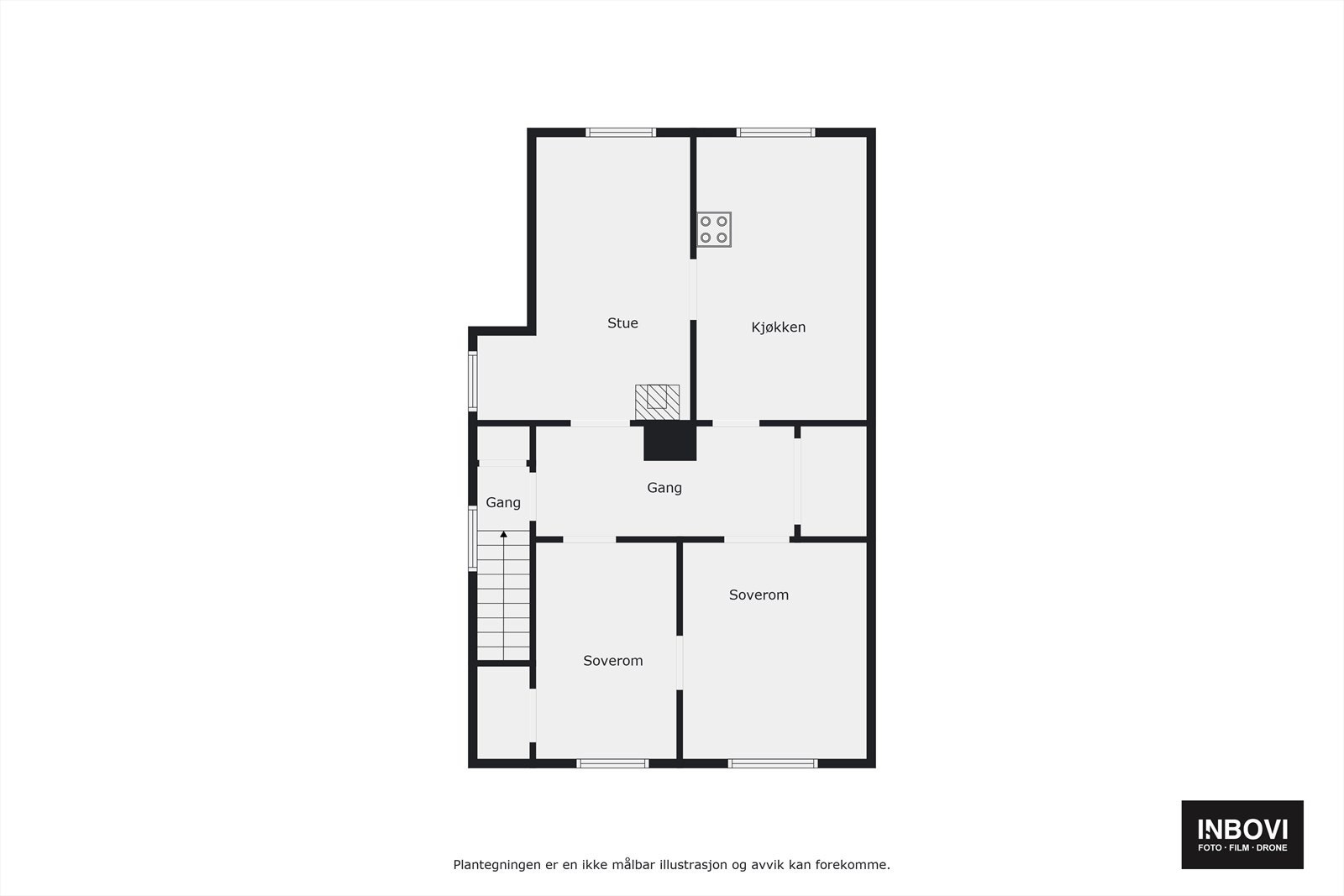 Plantegning | 2. etasje i garasje Galleribilde
