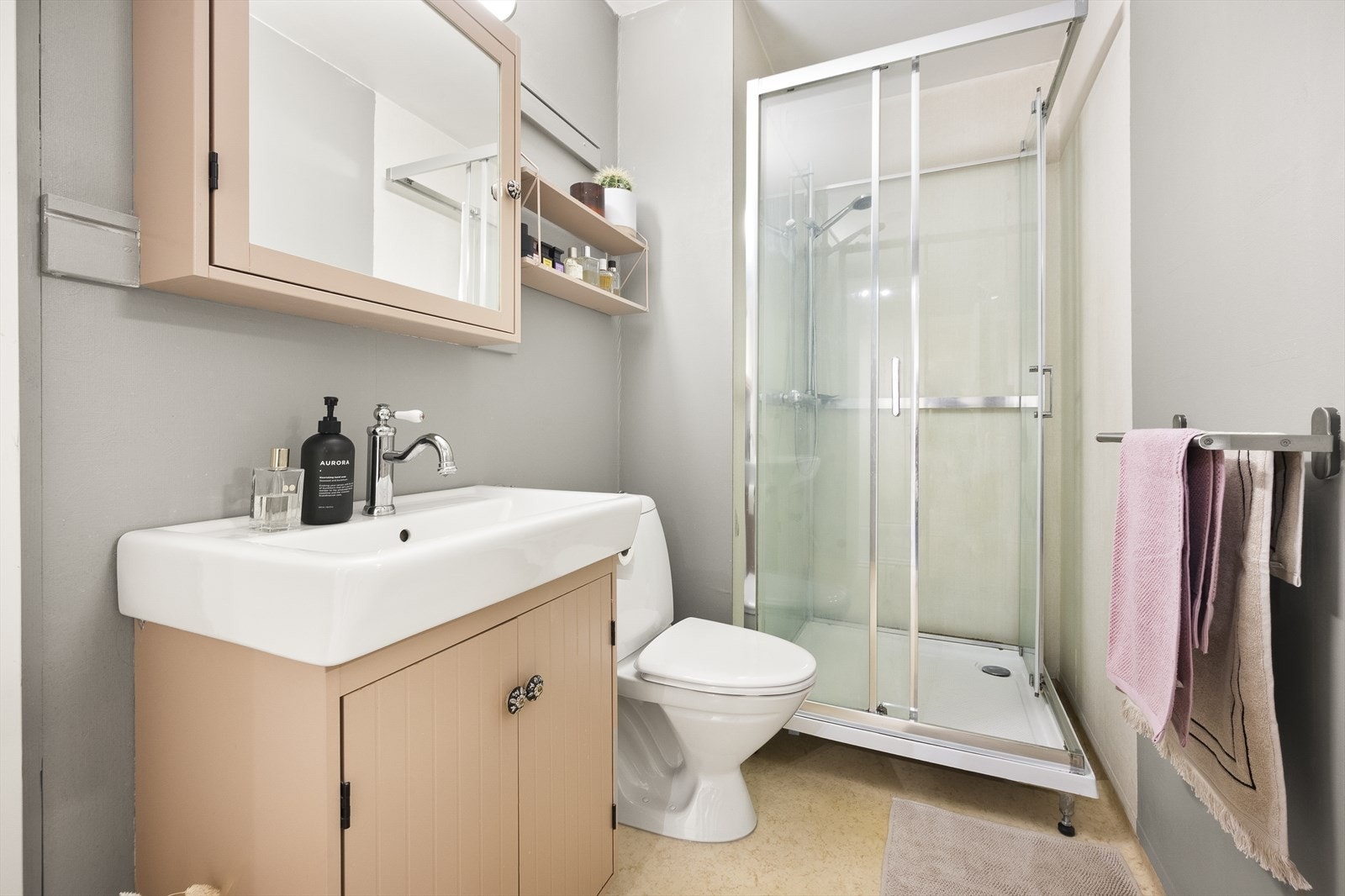 Badet har også opplegg for vaskemaskin Galleribilde