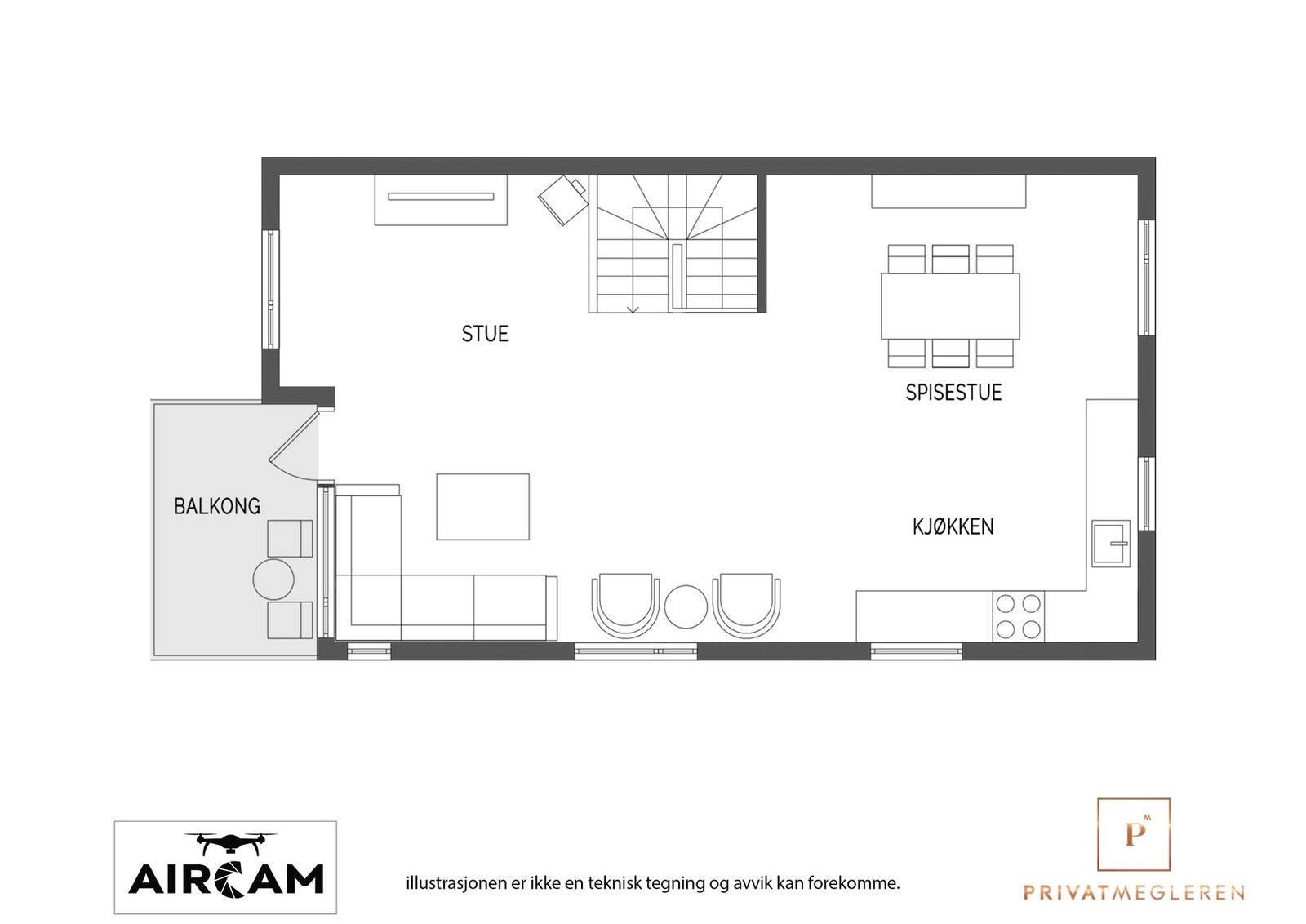 Plantegning 2. etasje. Galleribilde