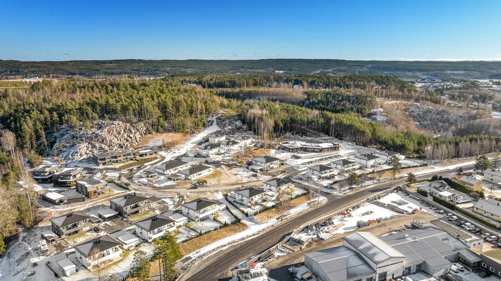 Oversiktsbilde over nærområdet. Galleribilde