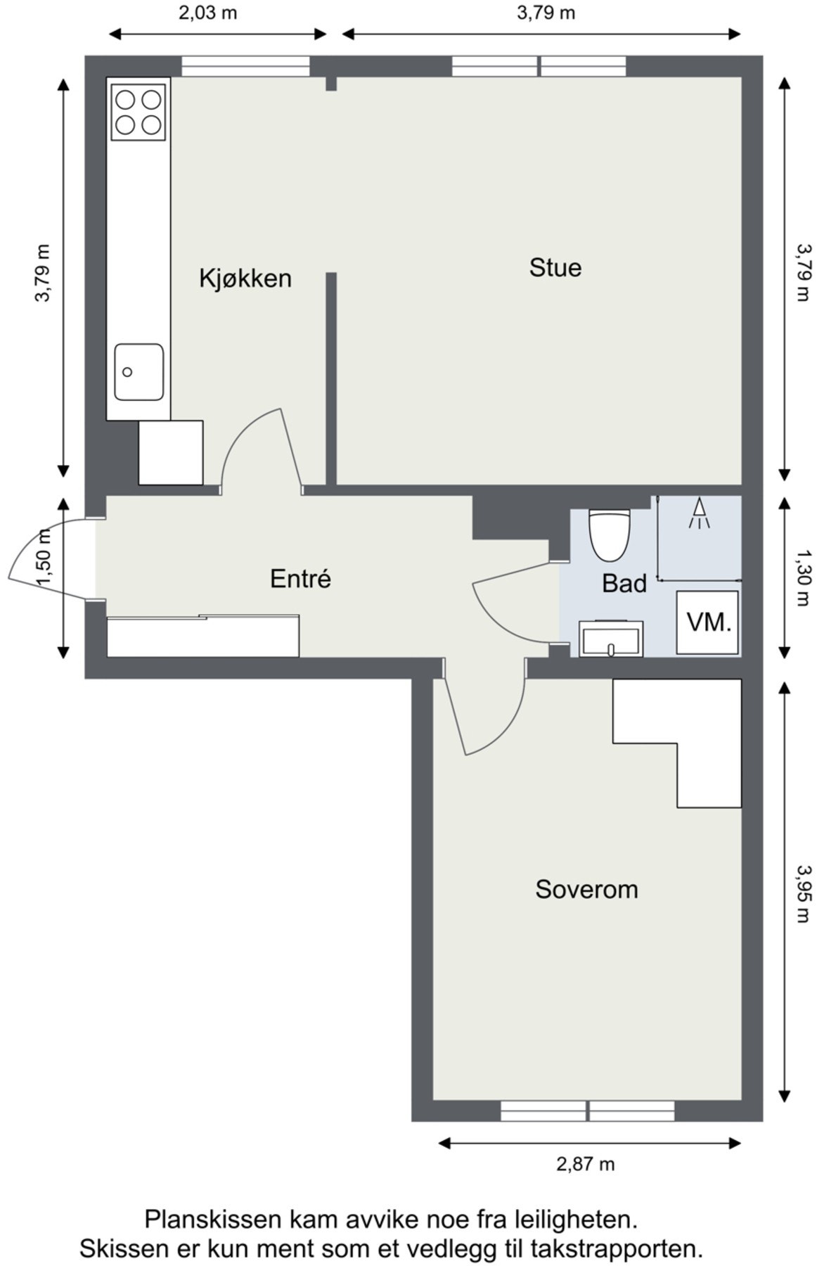 La oss starte med plantegningen så du får orientert deg. Galleribilde