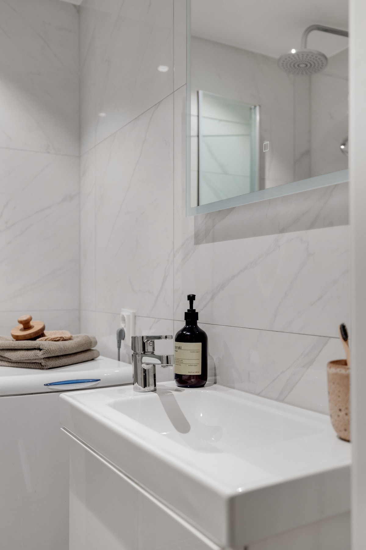 Baderommet oppfyller de tekniske forskriftene i aktuell byggeforskrift: TEK-17 Galleribilde