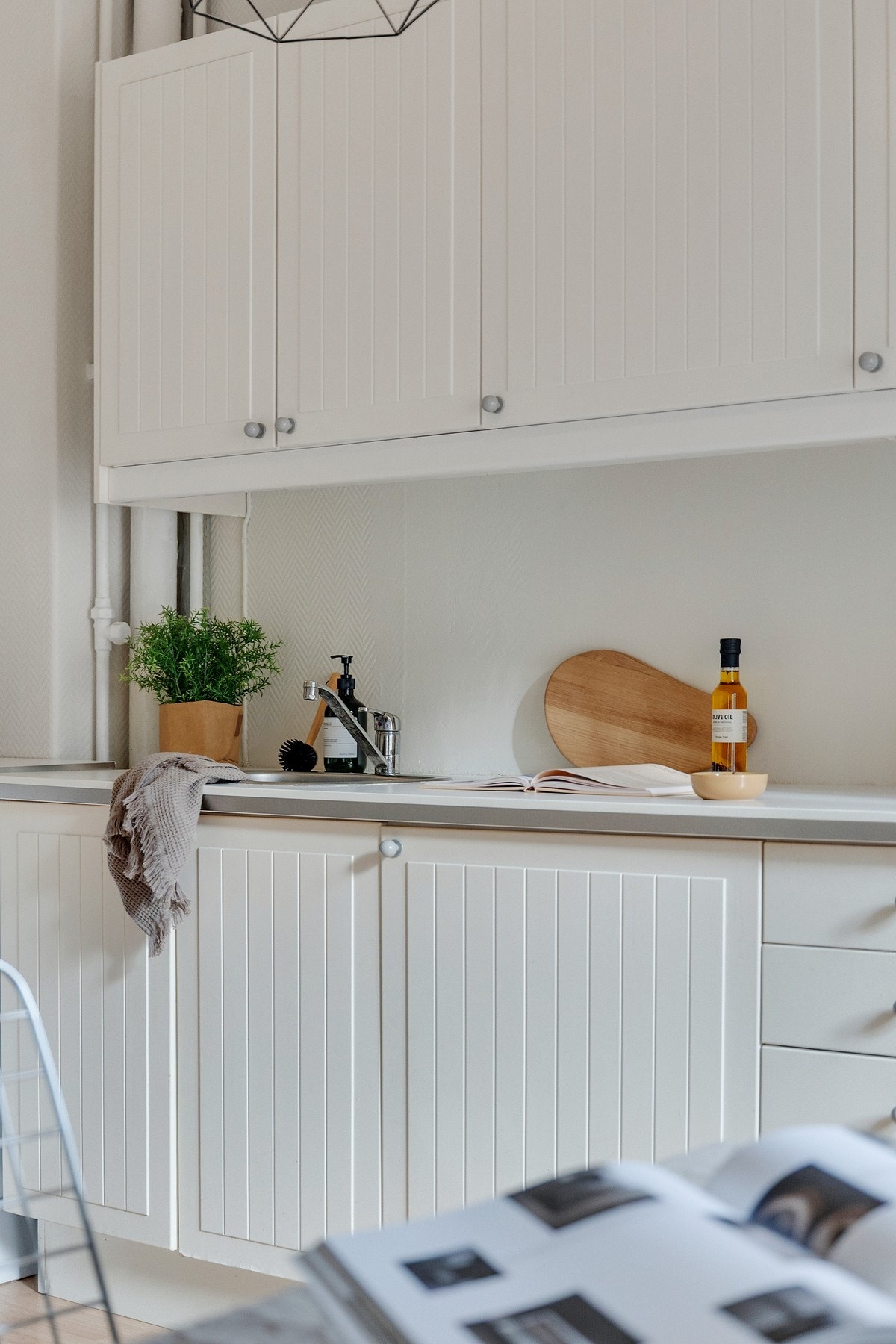 Det er montert automatisk lekkasjestopper. Galleribilde