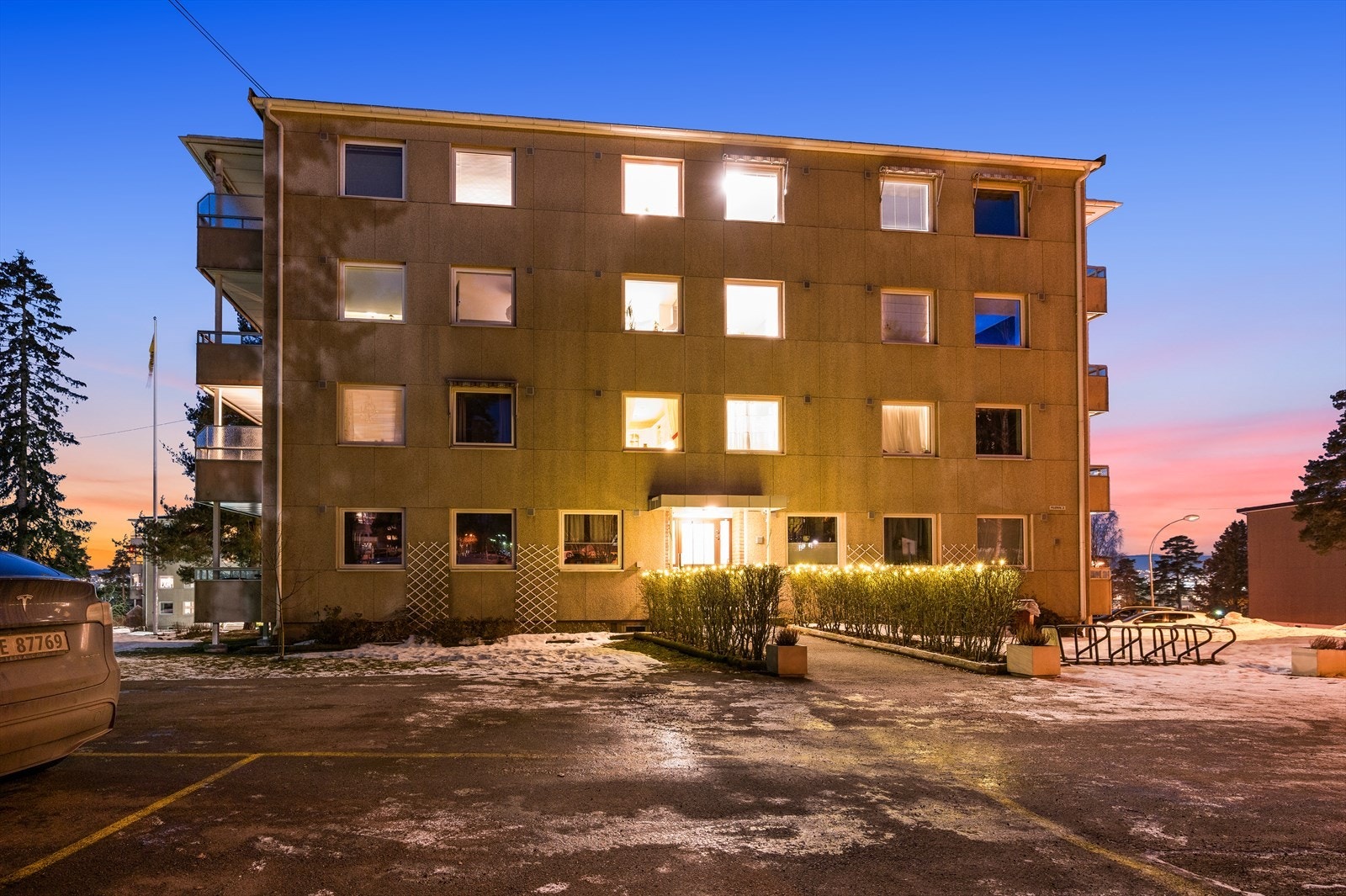 Inngang til leiligheten. Galleribilde