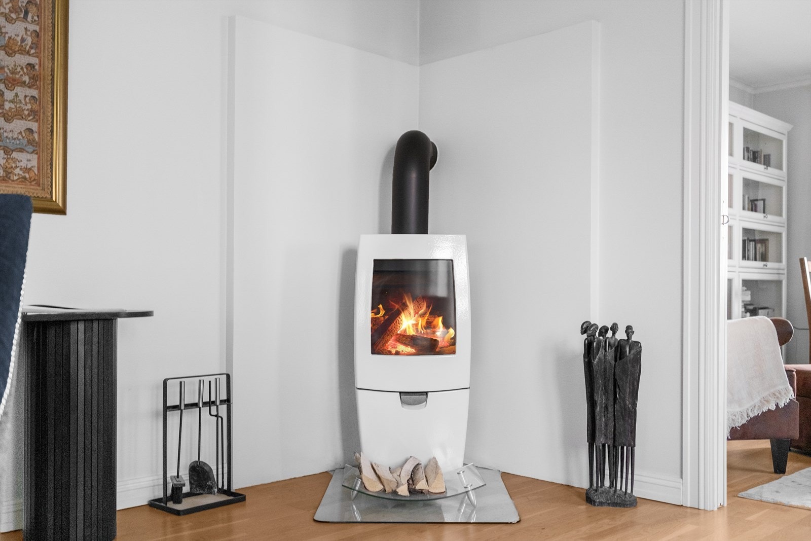 Herlig peisovn som varmer godt på kalde høst- og vinterdager. Galleribilde