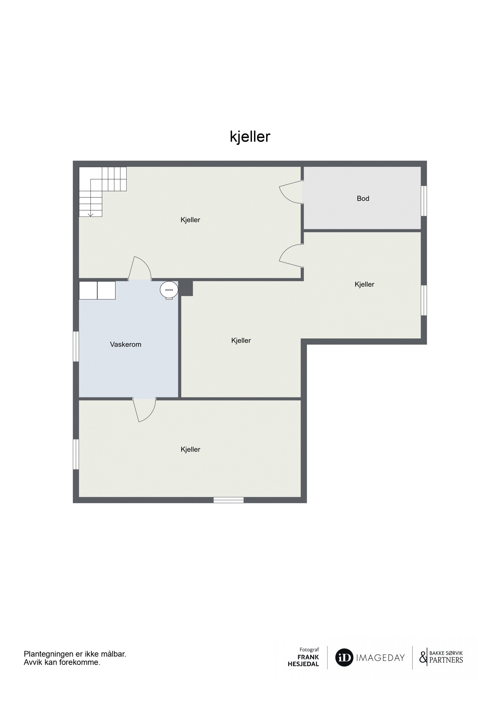 Planløsning kjeller Galleribilde