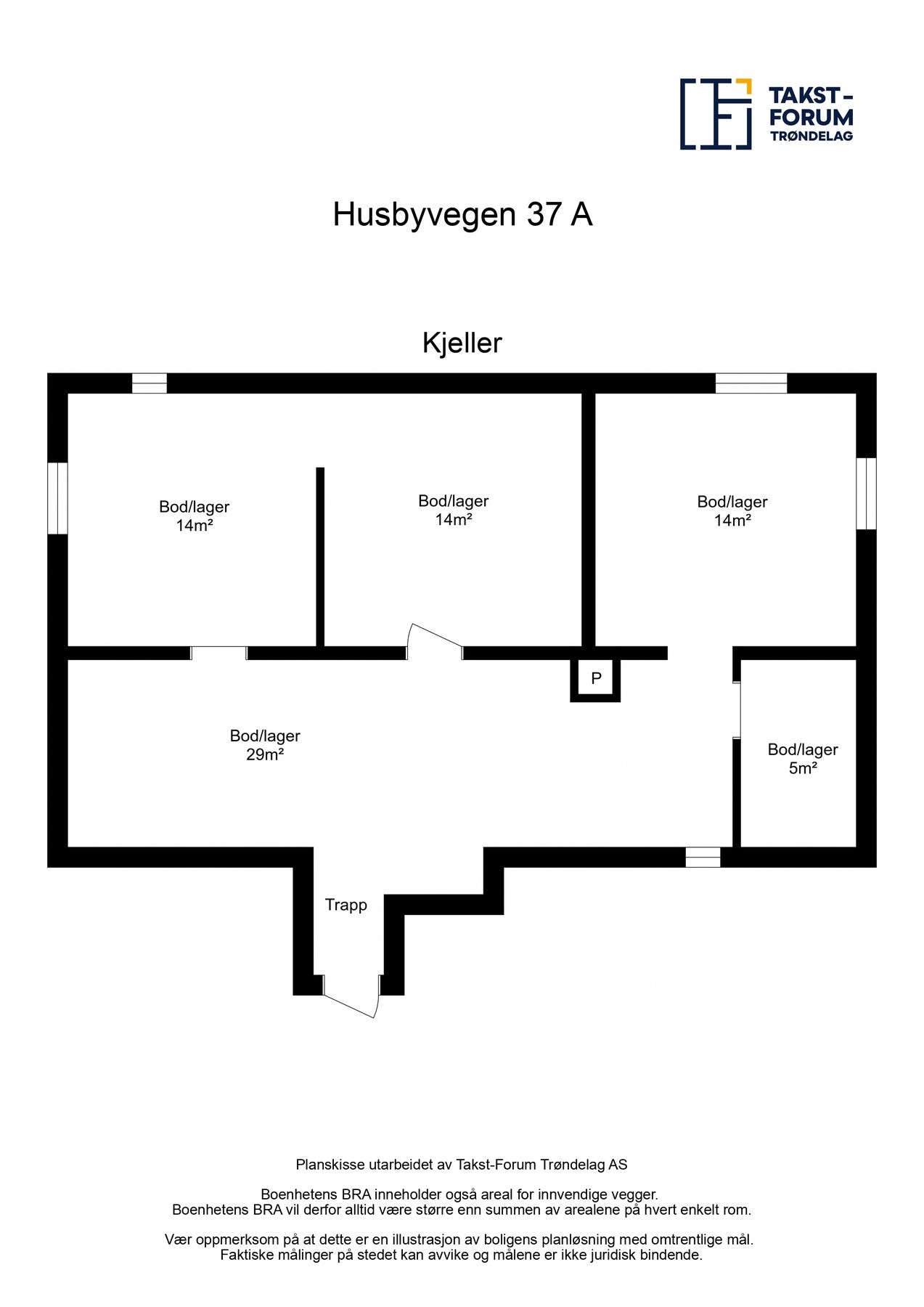 Plantegning - Kjeller. Galleribilde